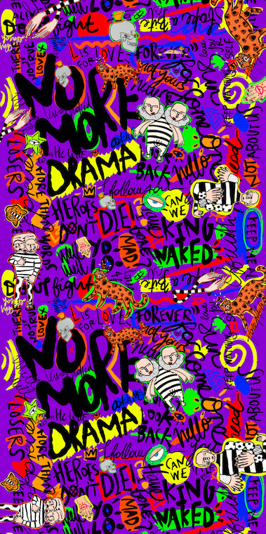 Rebellious Illustrated Towel