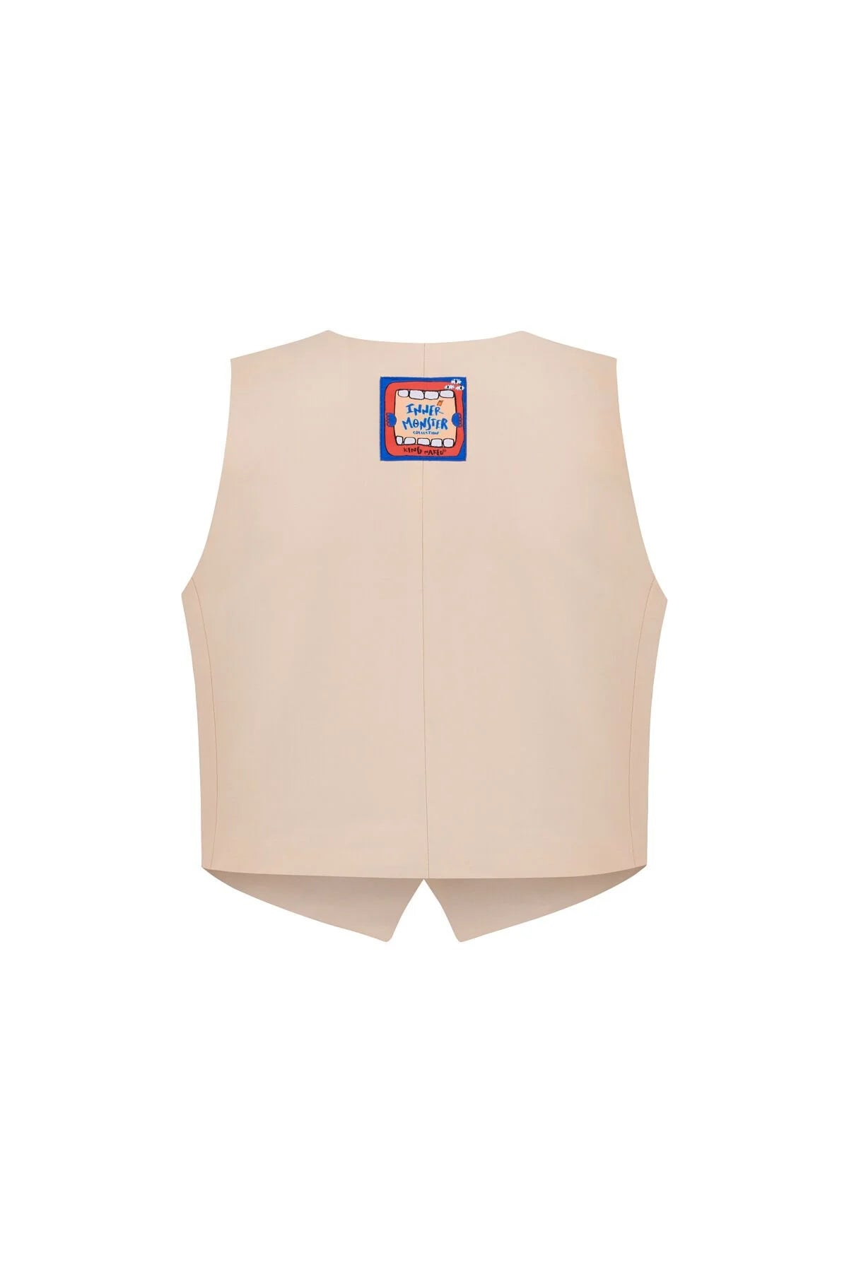 Spoken Vest/ Beige