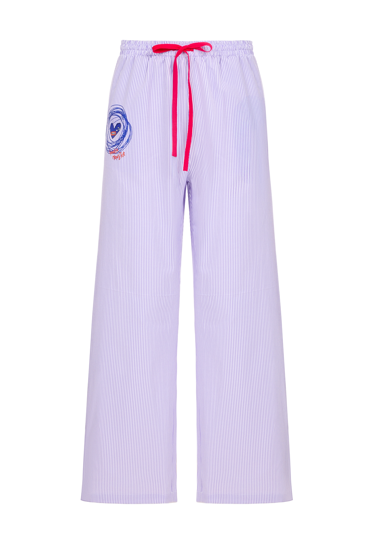Unisex Oversized Striped Pants