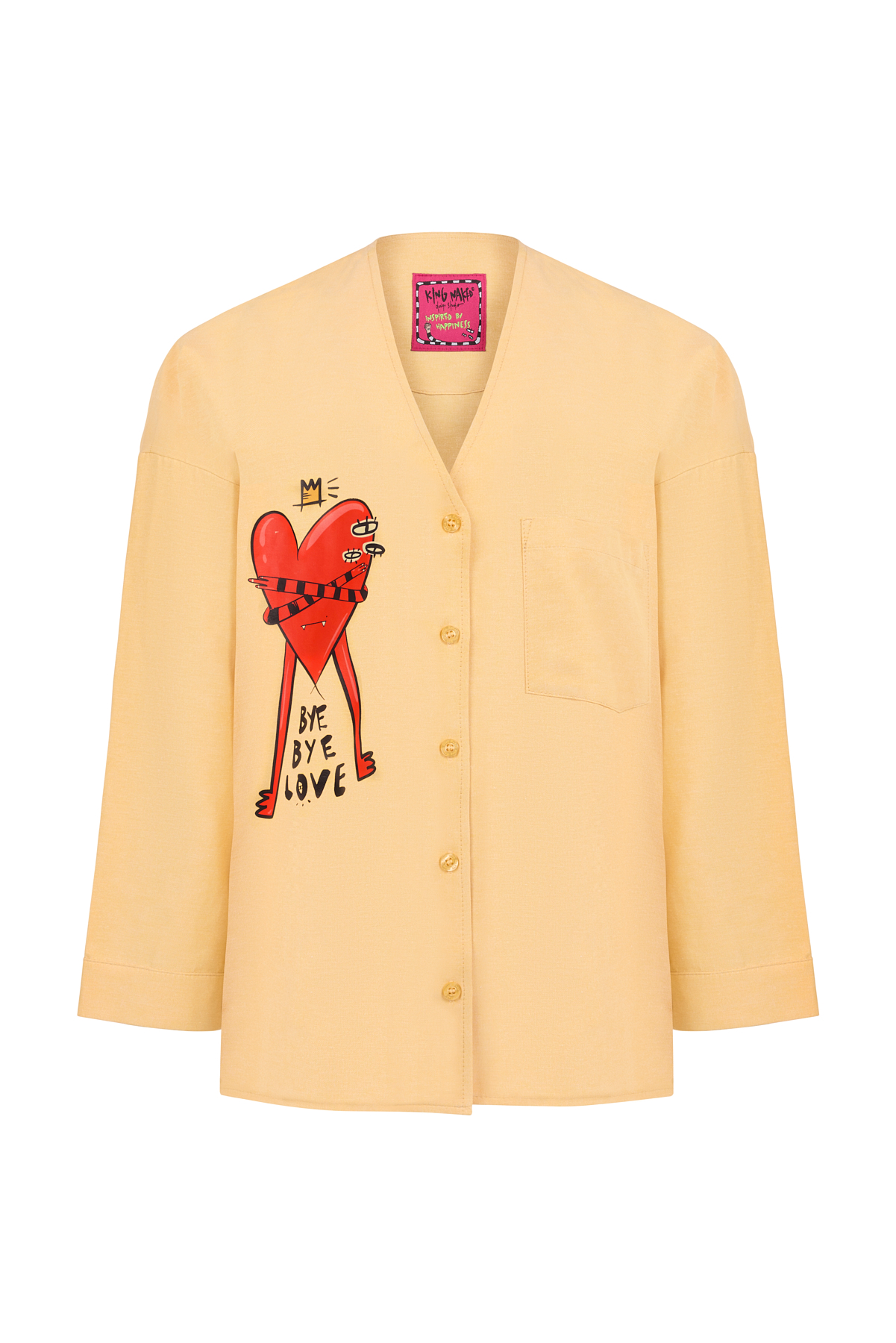 Bye Bye Love Oversize Shirt