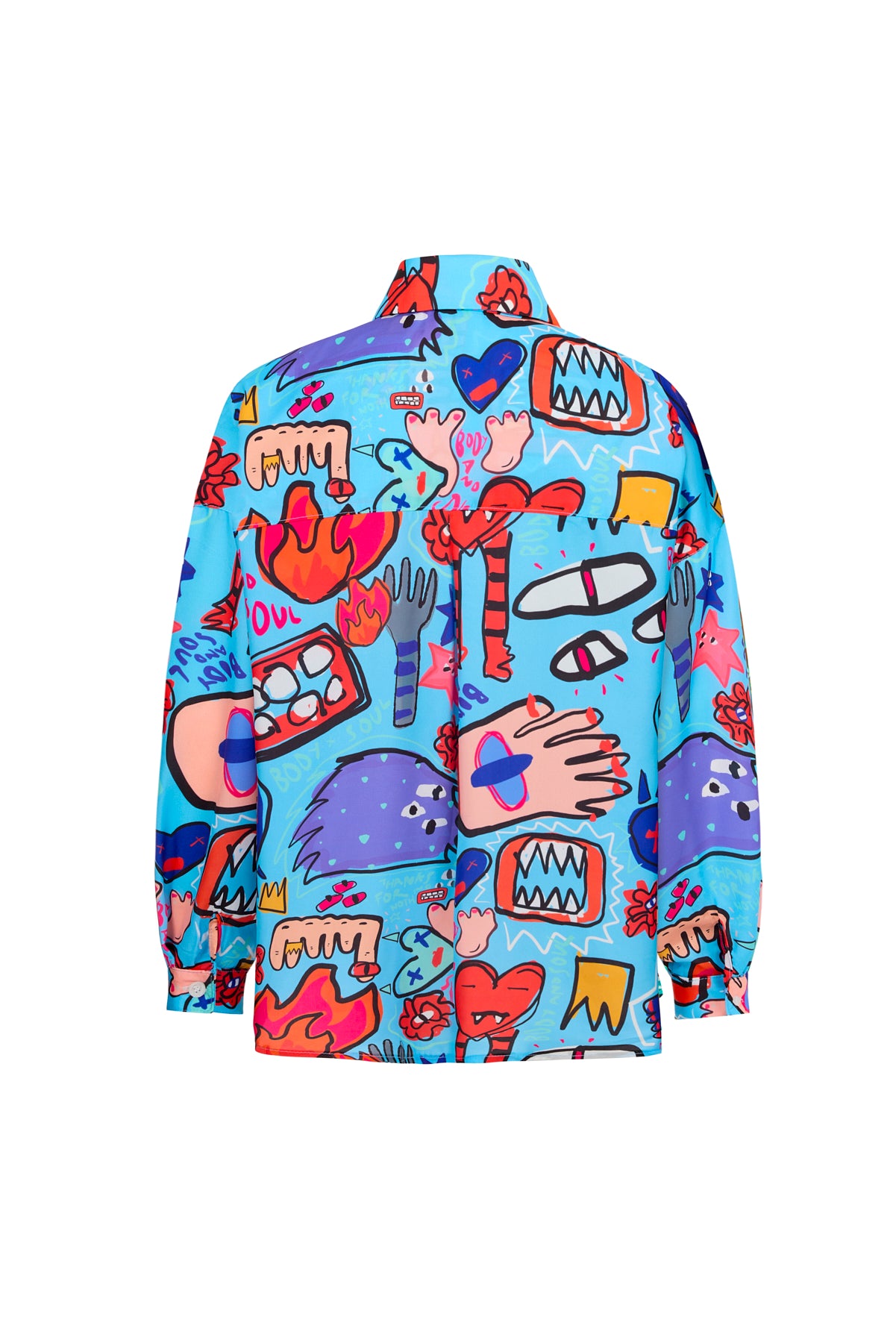Body and Soul Cuffed Shirt