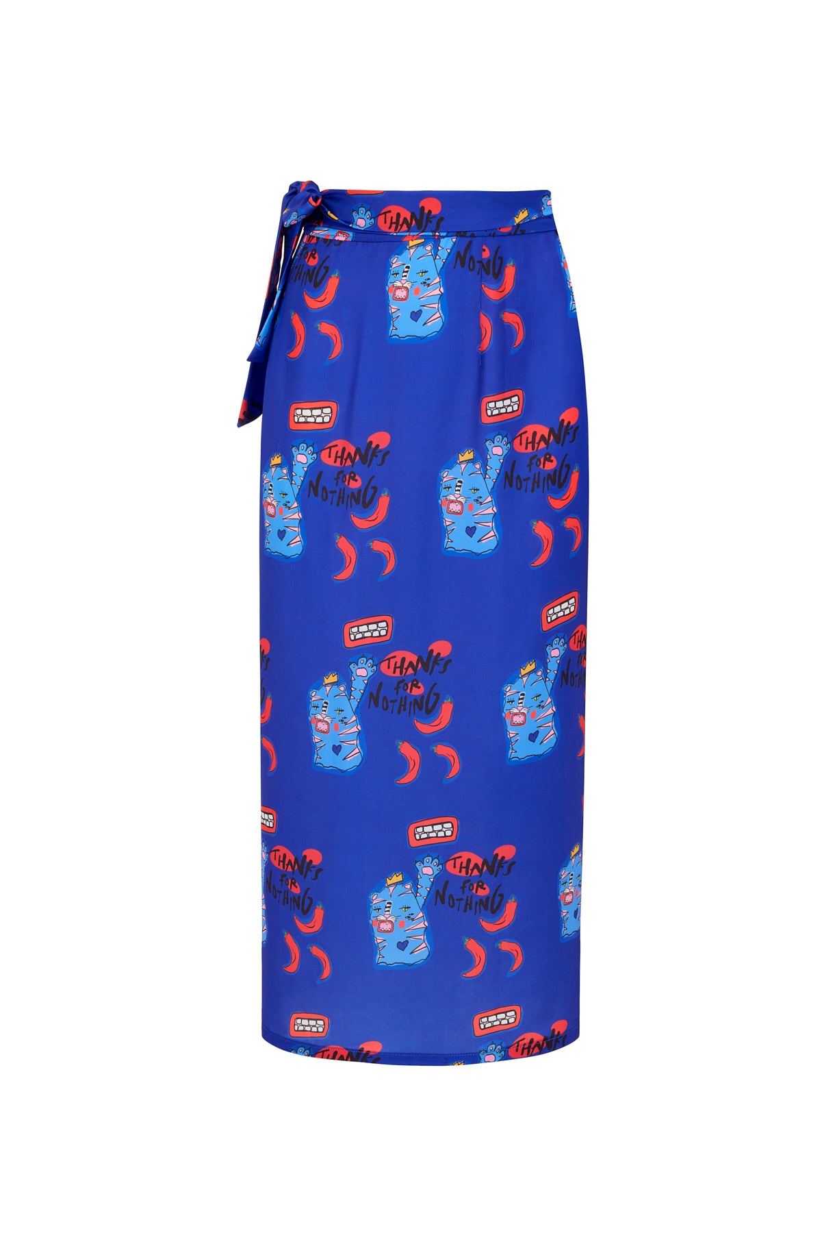 Thanks For Nothing Wrap Skirt